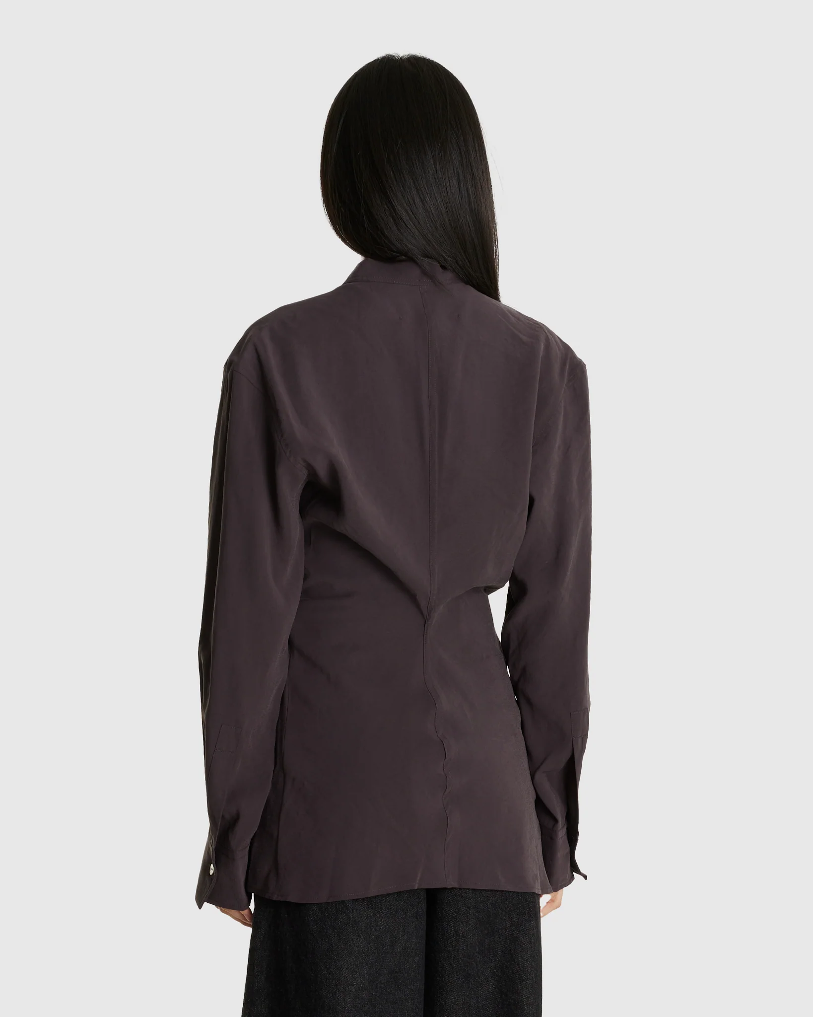 Acre V Neck Button Through Top - Image 3