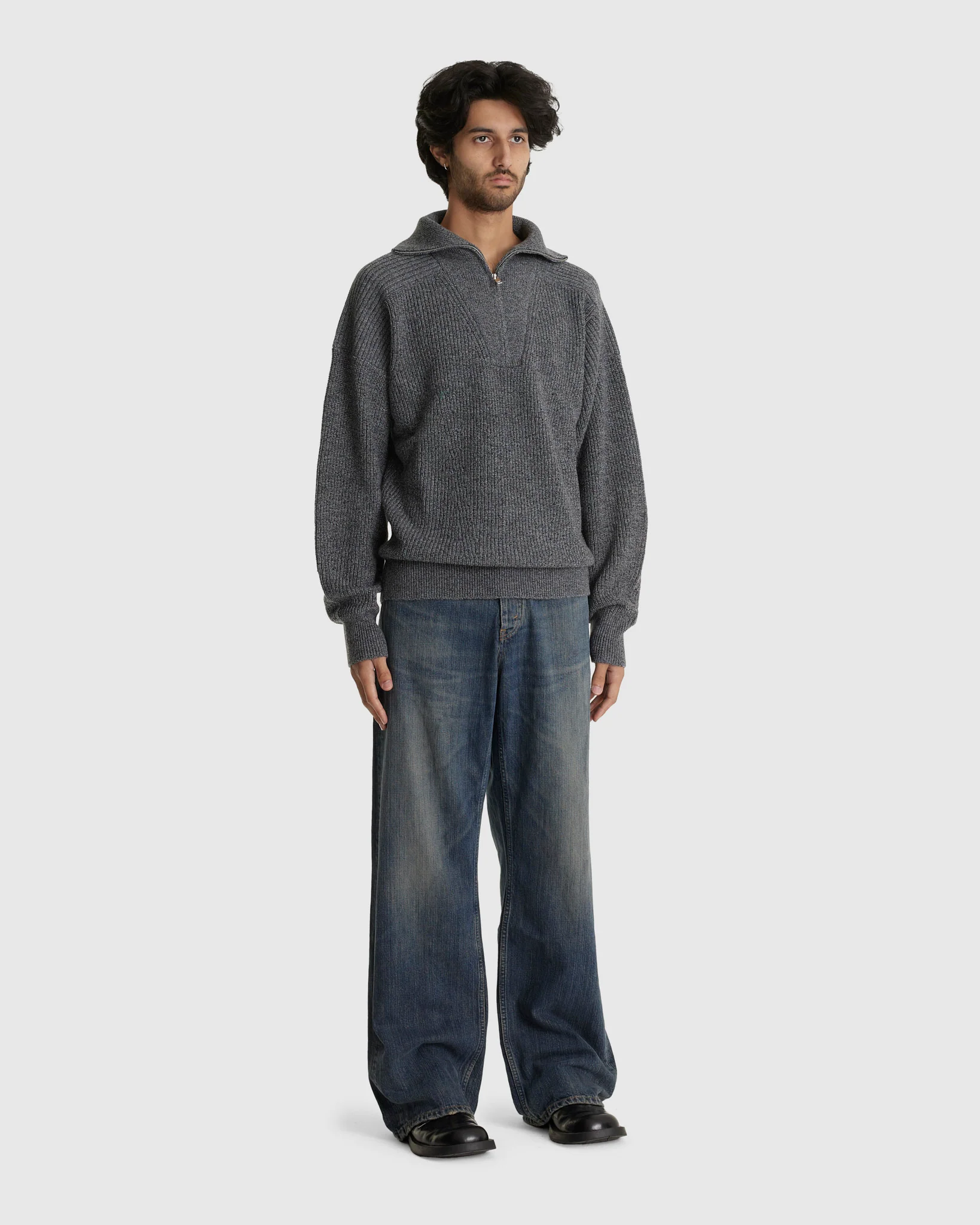 Benny Pullover Dark Grey - Image 2
