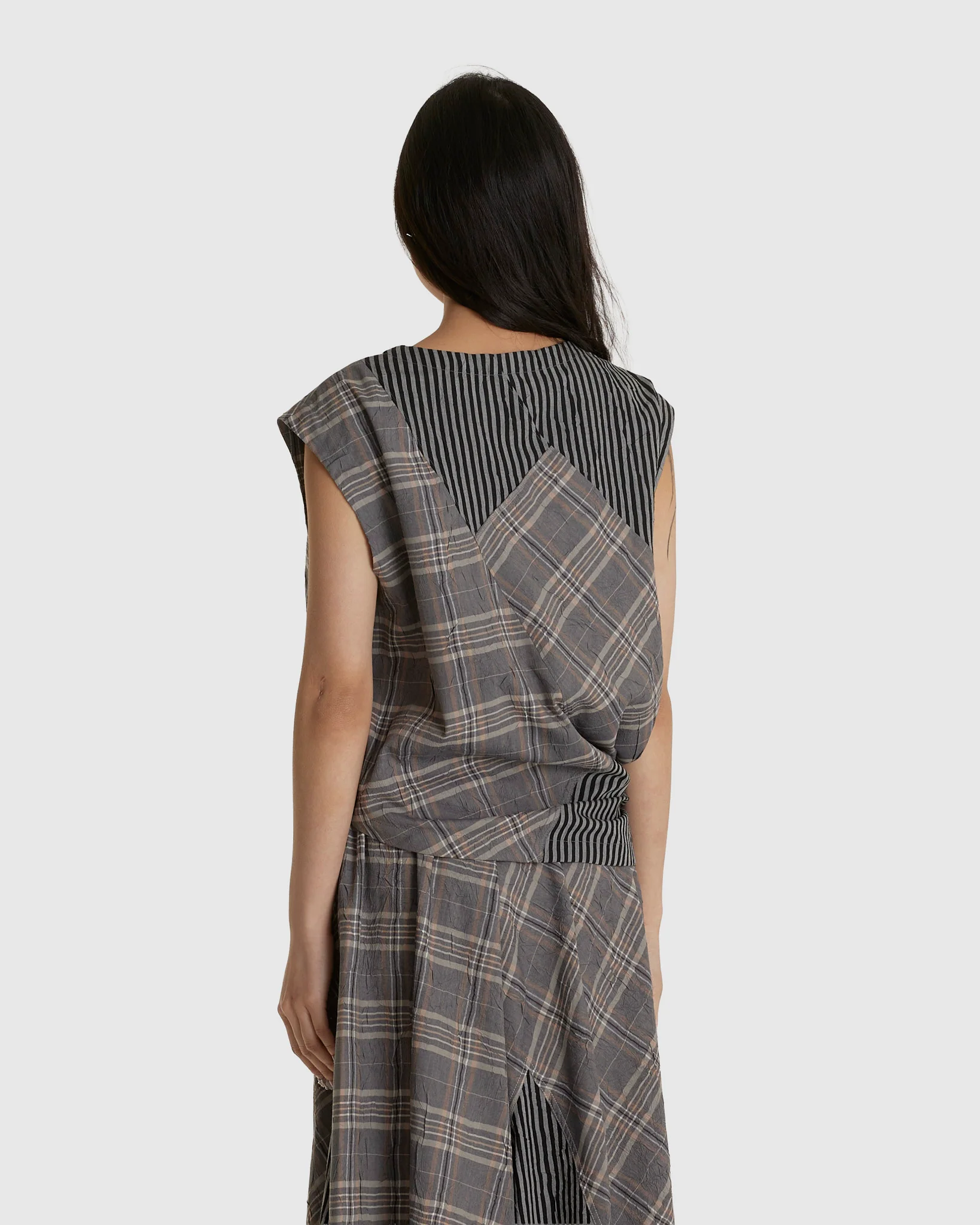 Checkered Blouse - Image 3