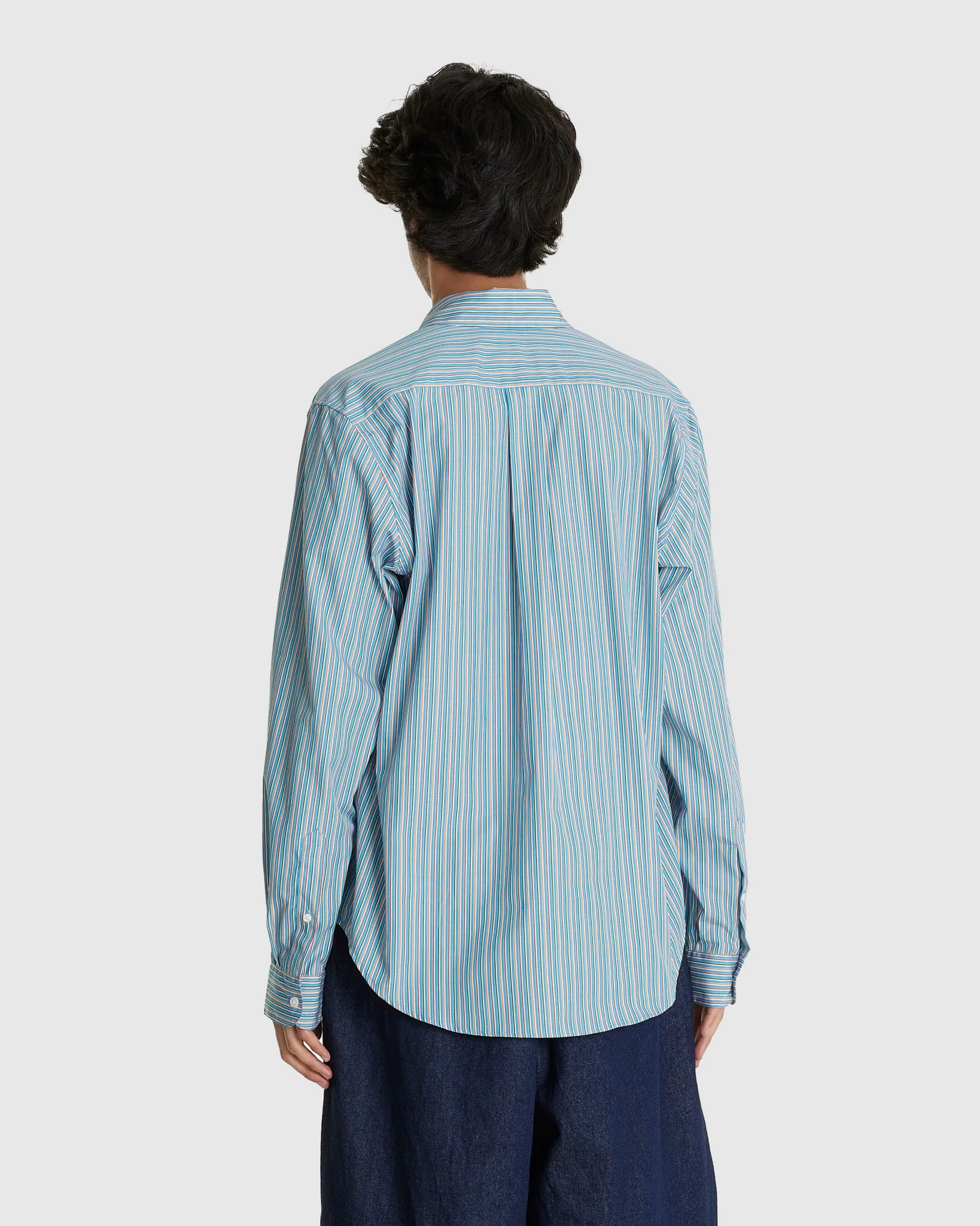 Classic Shirt Blue/Orange - Image 3