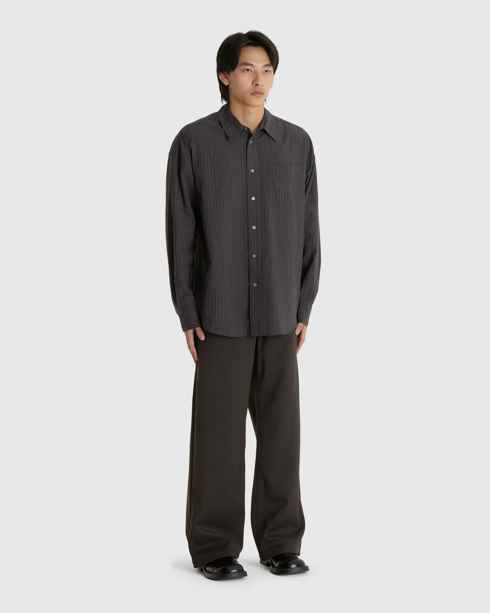 Stellar Trousers Brown Melange Twill - Image 2