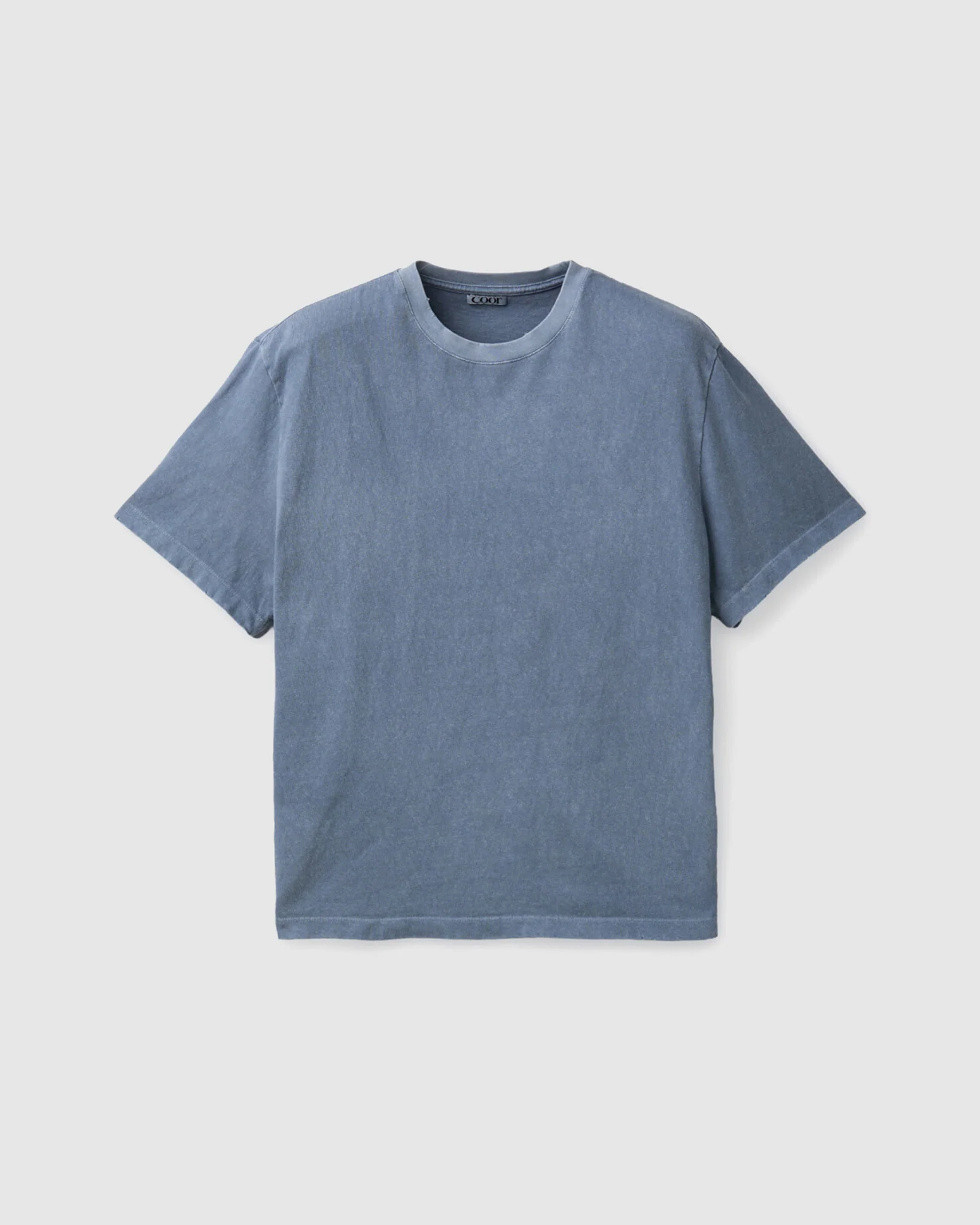 Damaged Colour Dyed Crop T-Shirt - Image 3