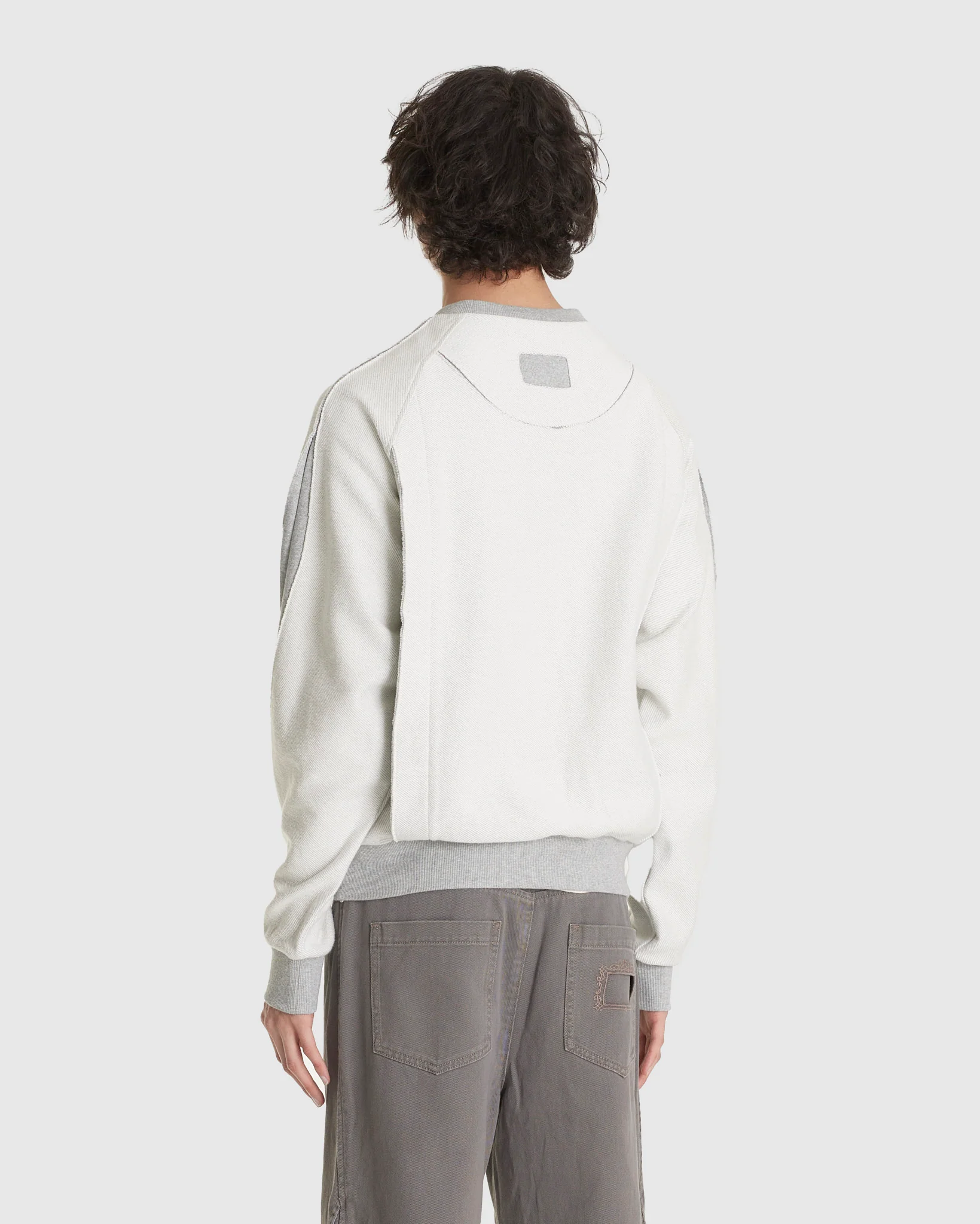 Deconstructed Tie In Sweater - Image 3
