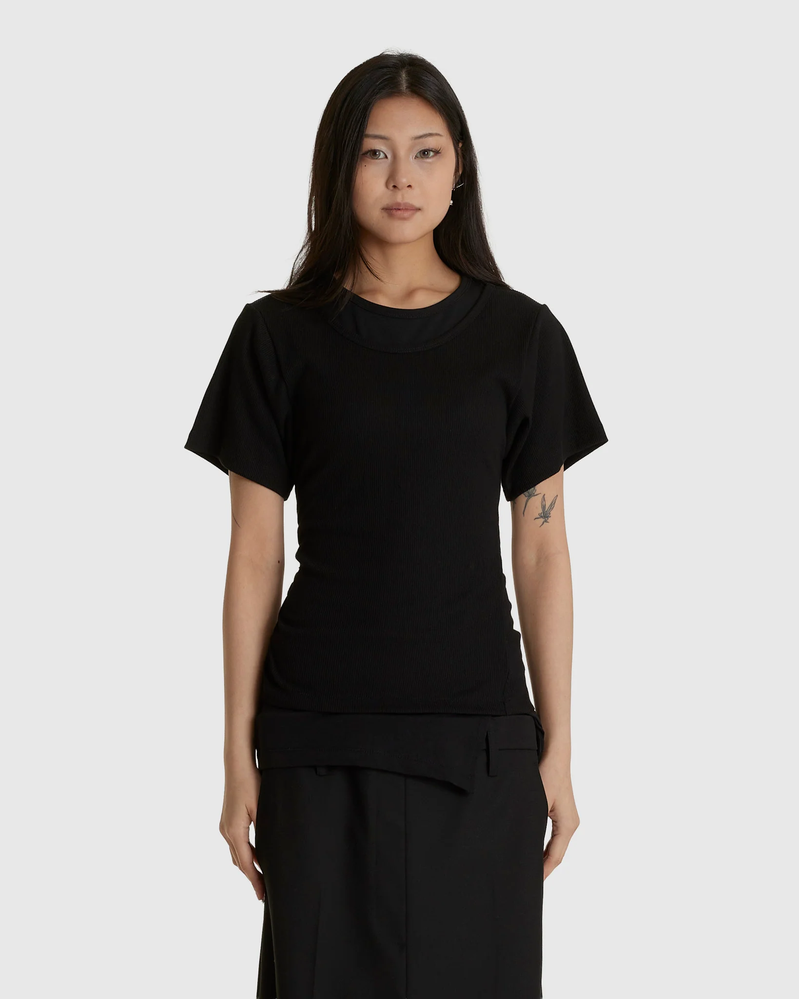 Detailed Slim T-Shirt