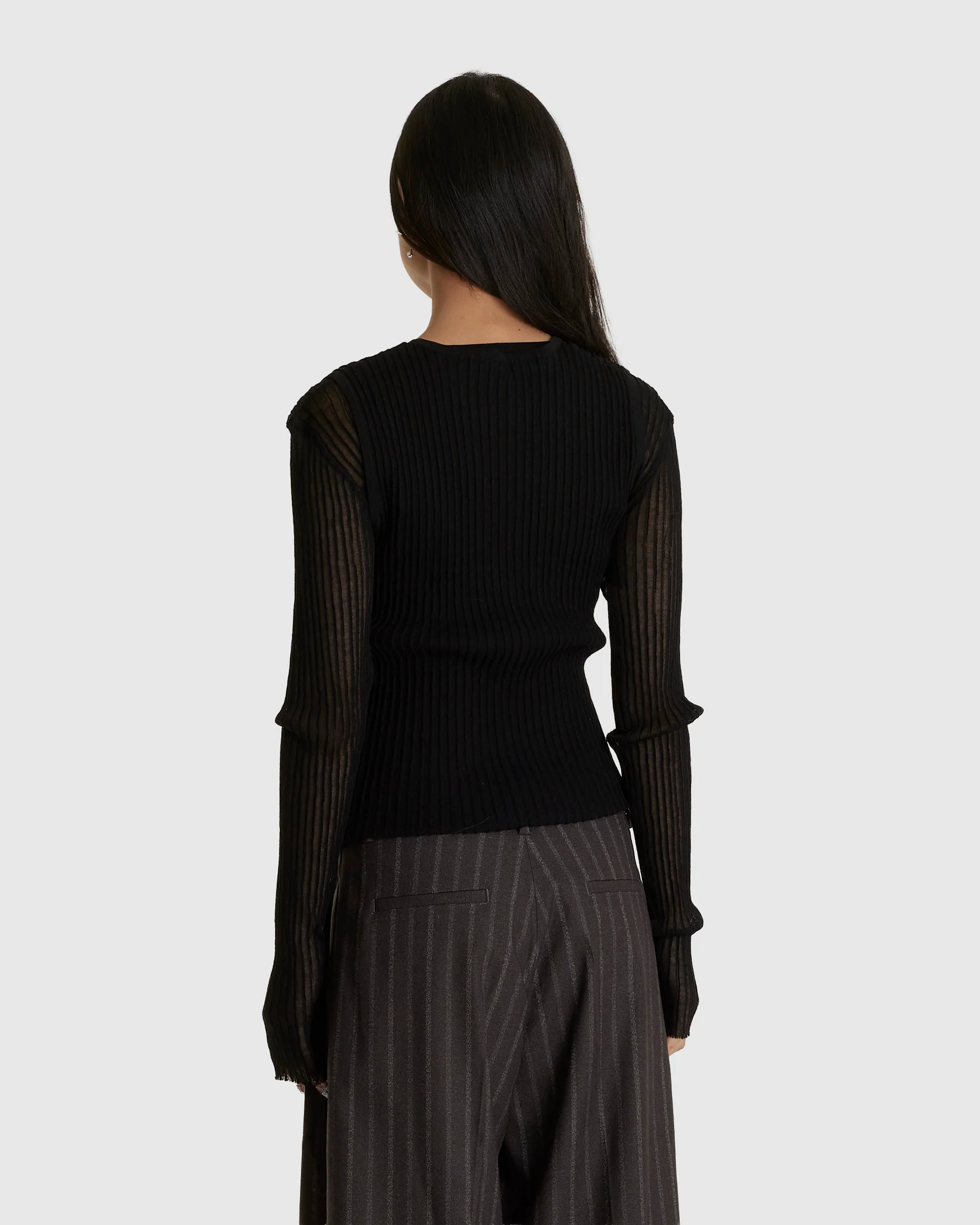Double Up Rib Cardigan - Image 3