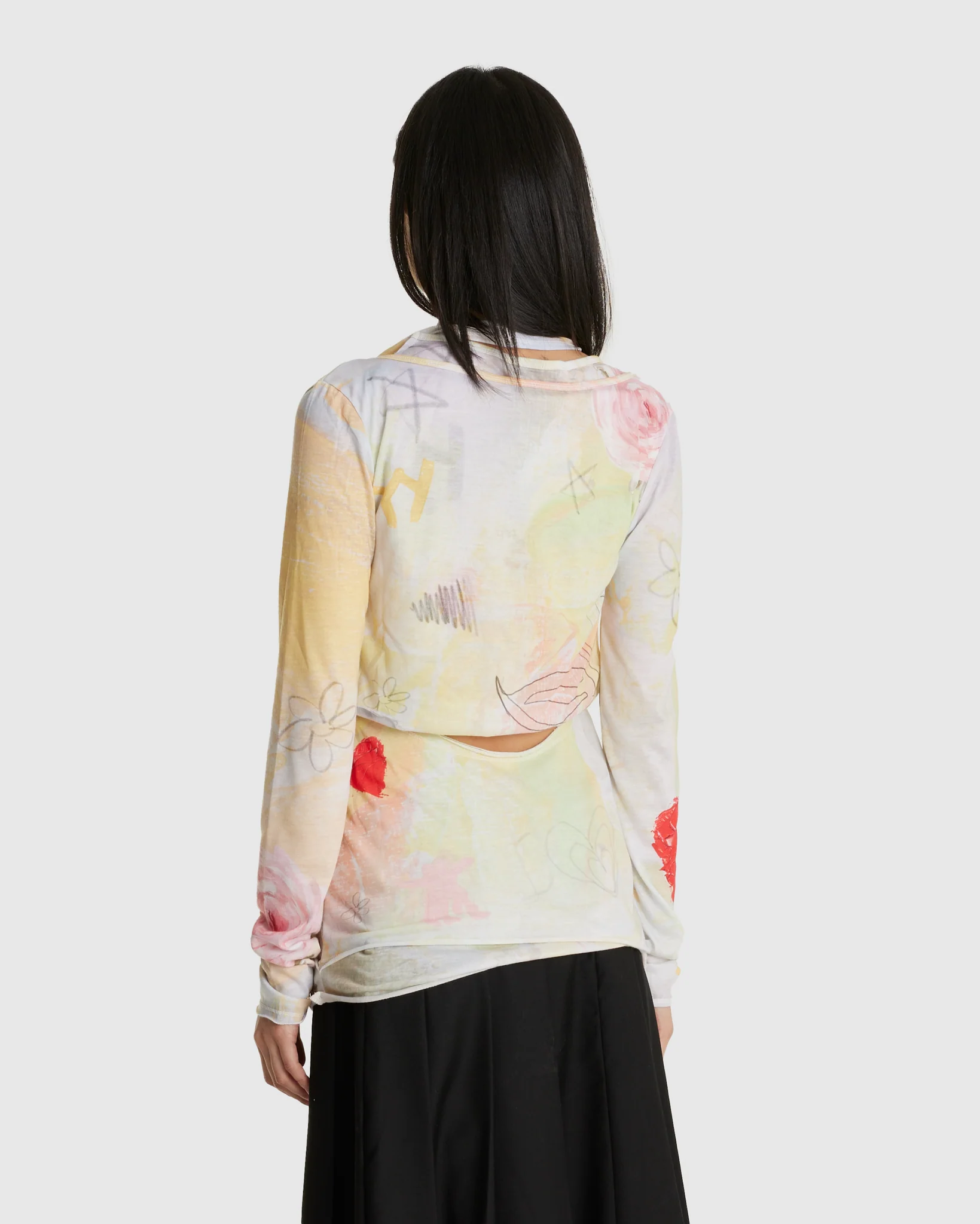 Graphic Convertible Bolero Top - Image 3