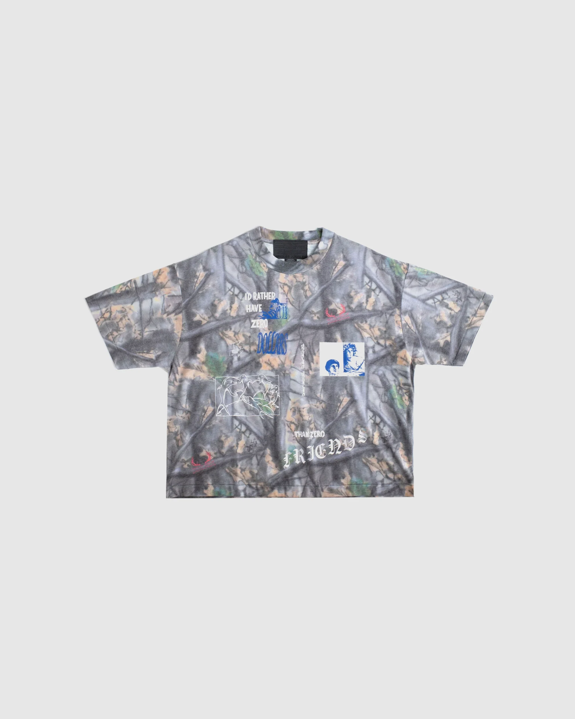 I'd Rather Camo Tee