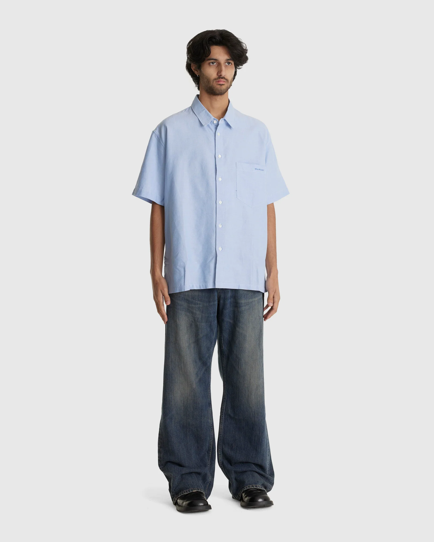 Iggy Shirt Faded Blue - Image 2