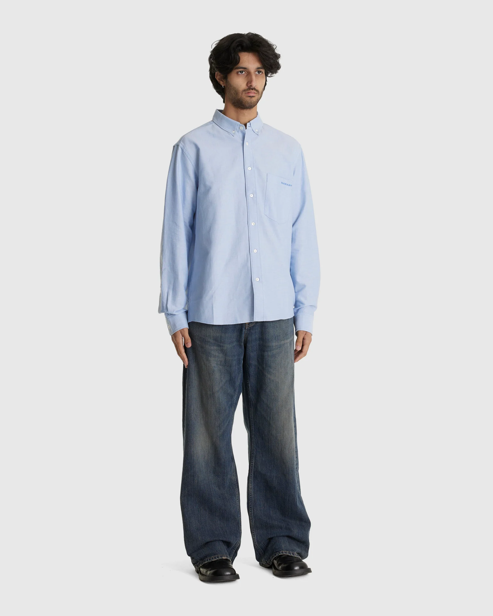 Jasolo Shirt Faded Blue - Image 2