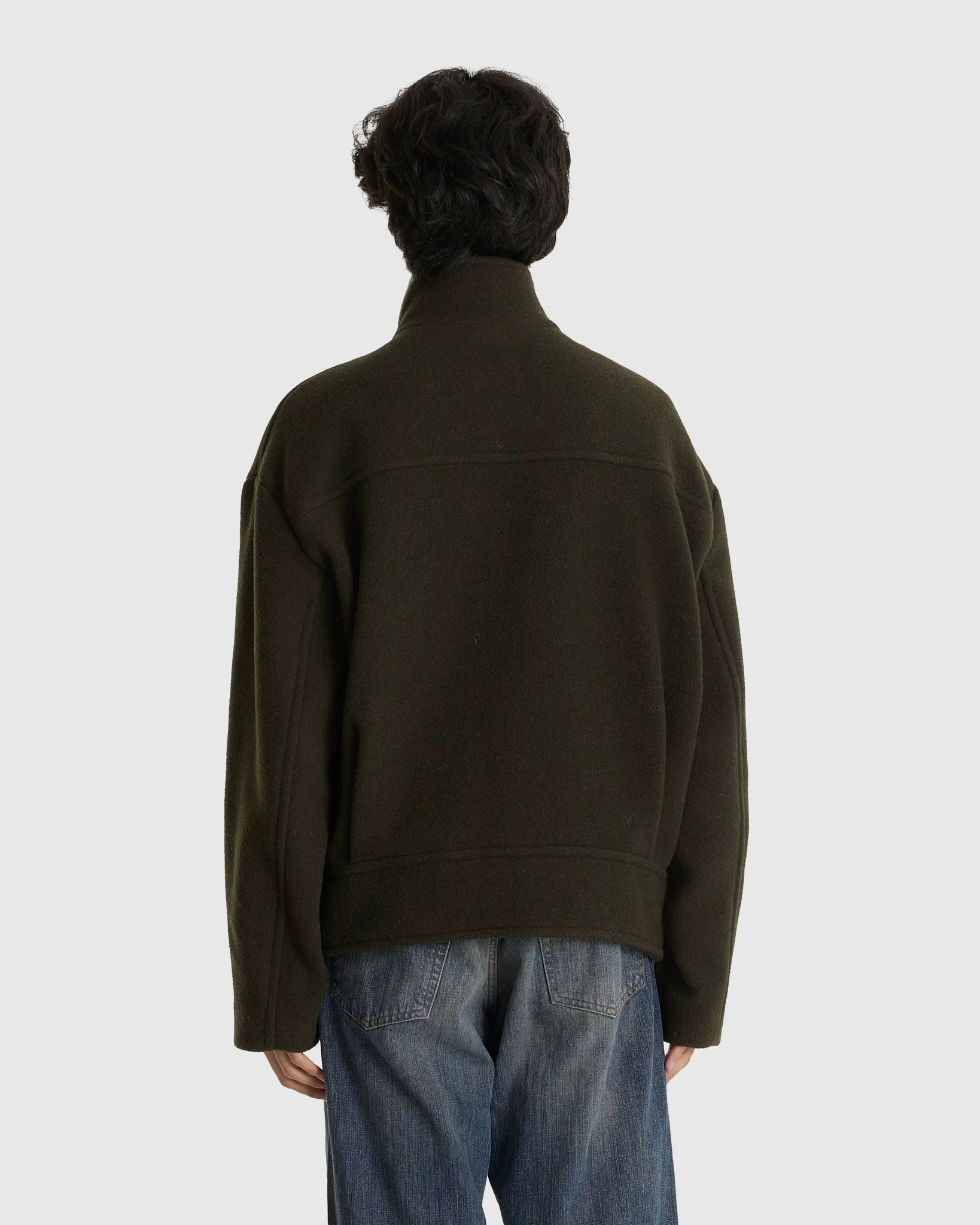 Keyle Coat Dark Khaki - Image 3