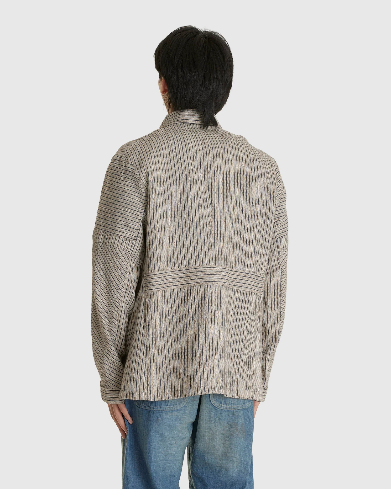 Kyan Shirt Textured Stripe - Image 3