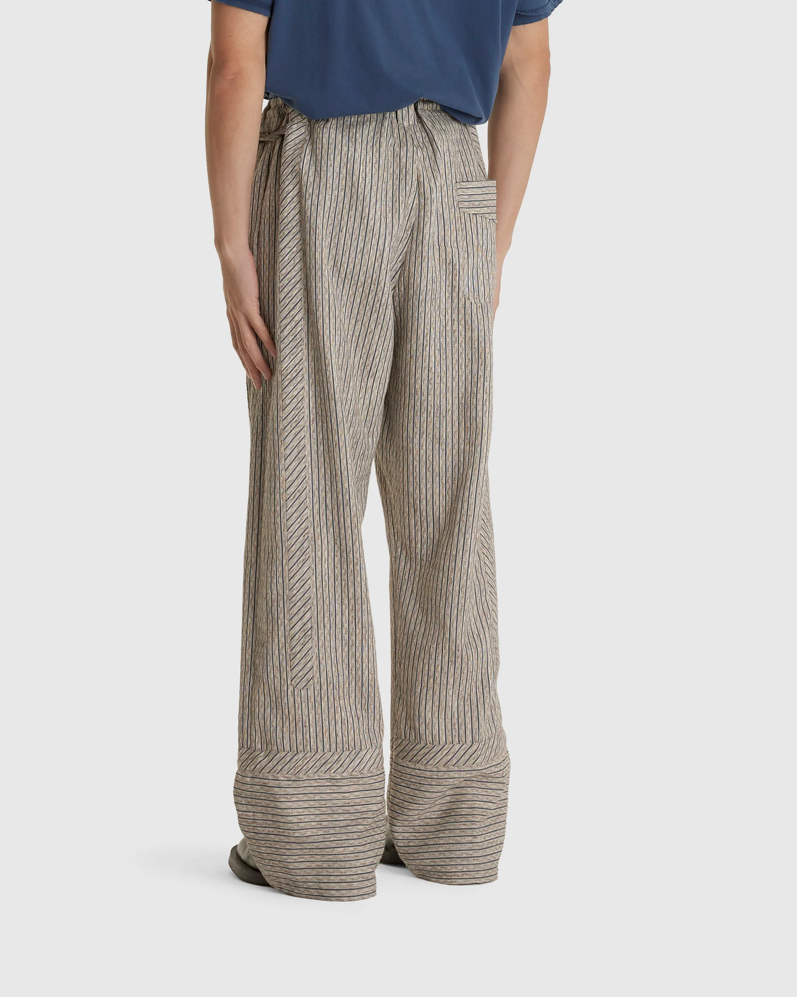 Kyan Trousers Textured Stripe - Image 3