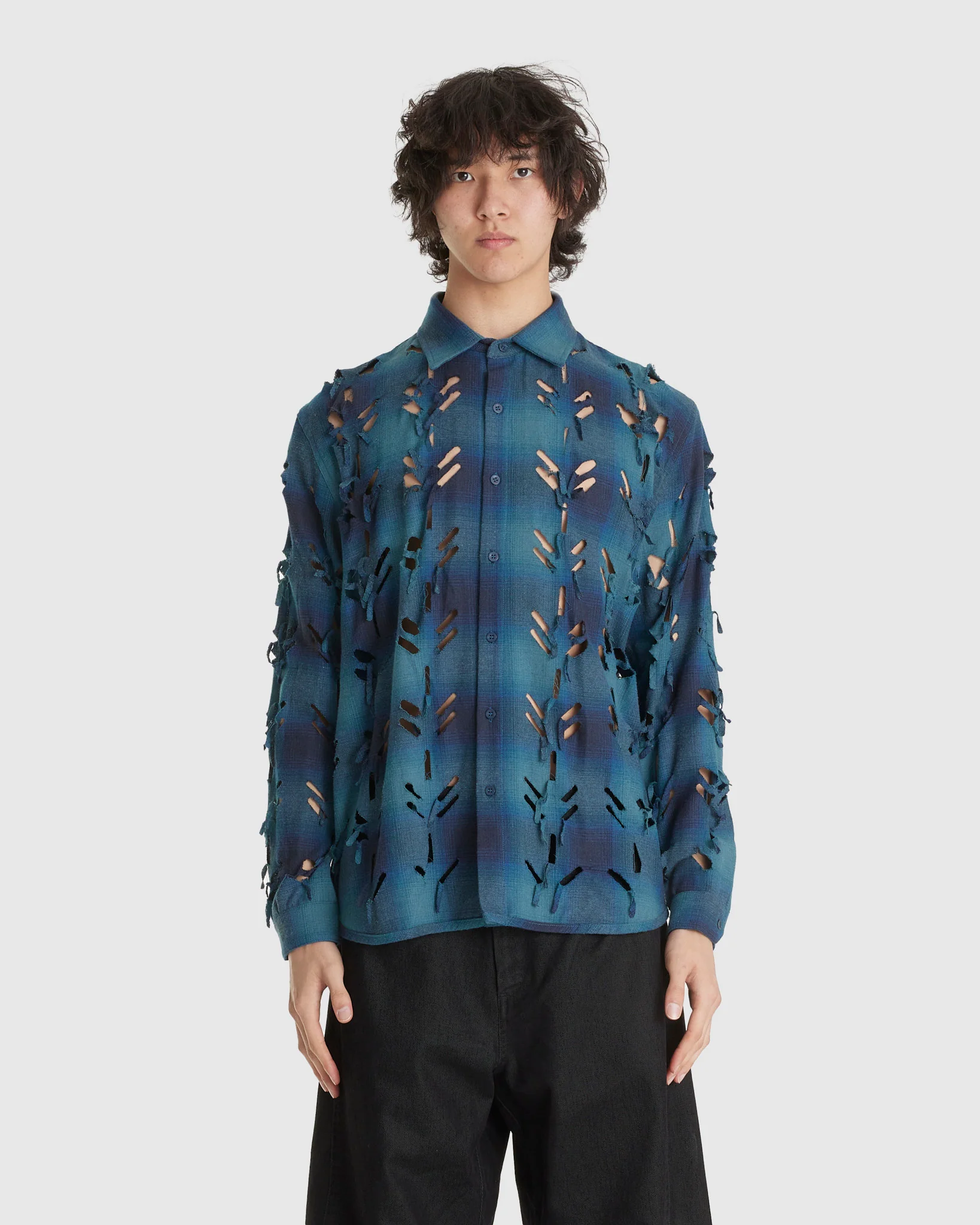 Laser Slashed Shirt
