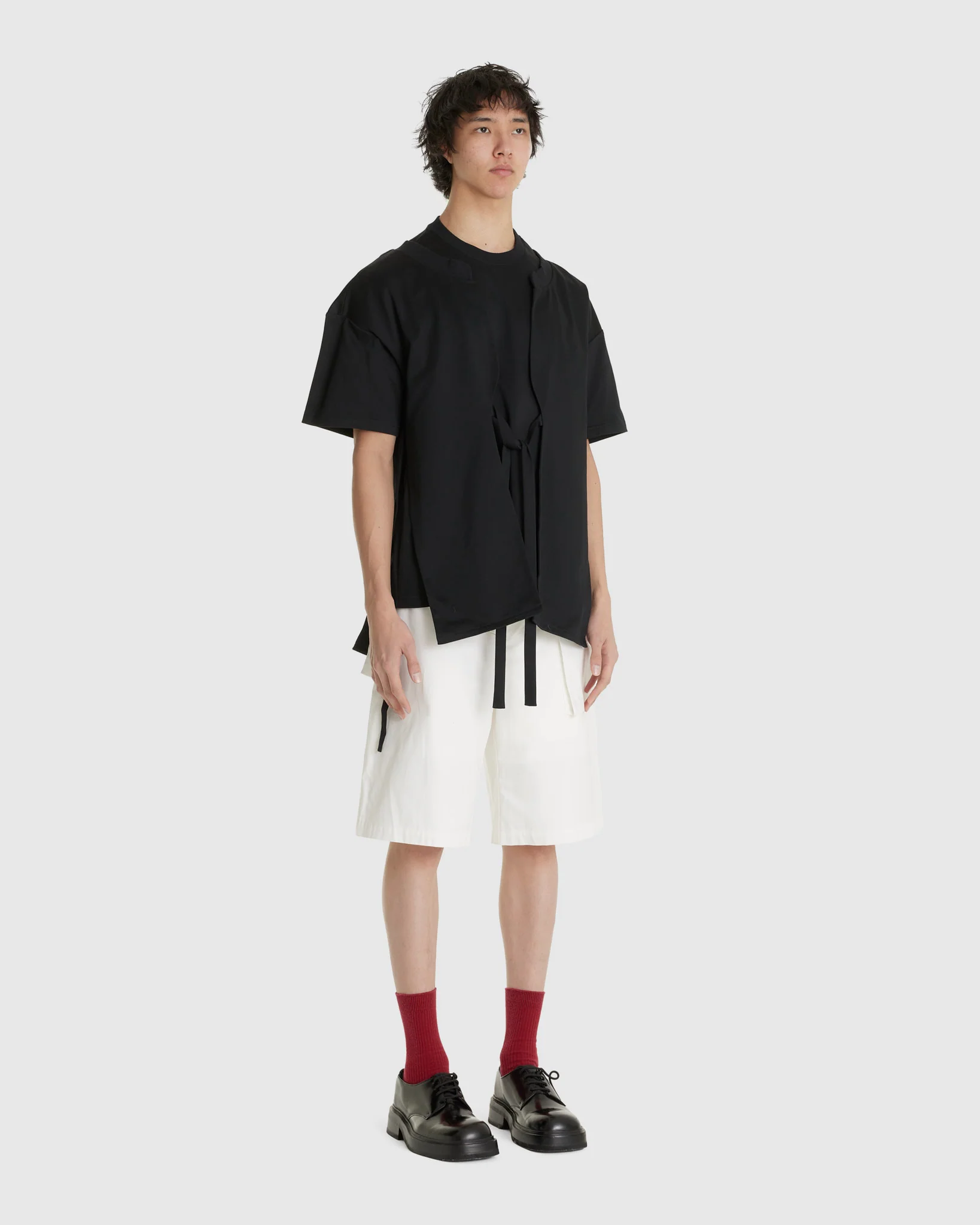 Layered T-Shirt Black - Image 2
