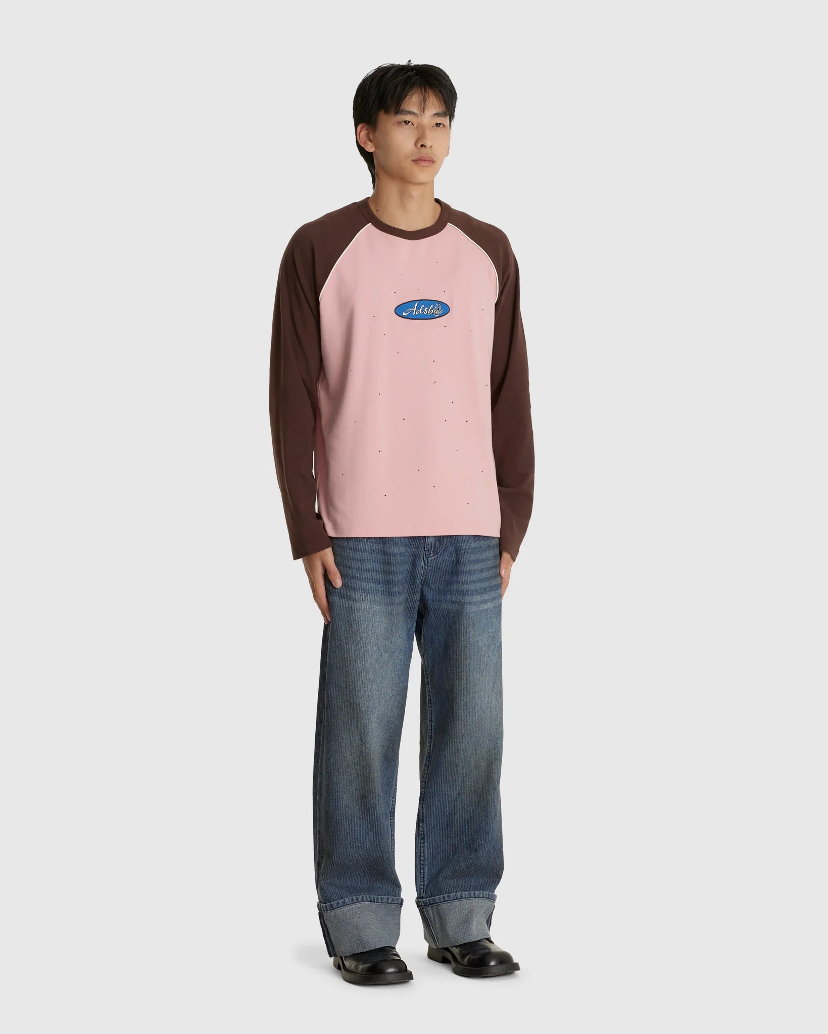 Logo Wappen Raglan L/S T-Shirt - Image 2