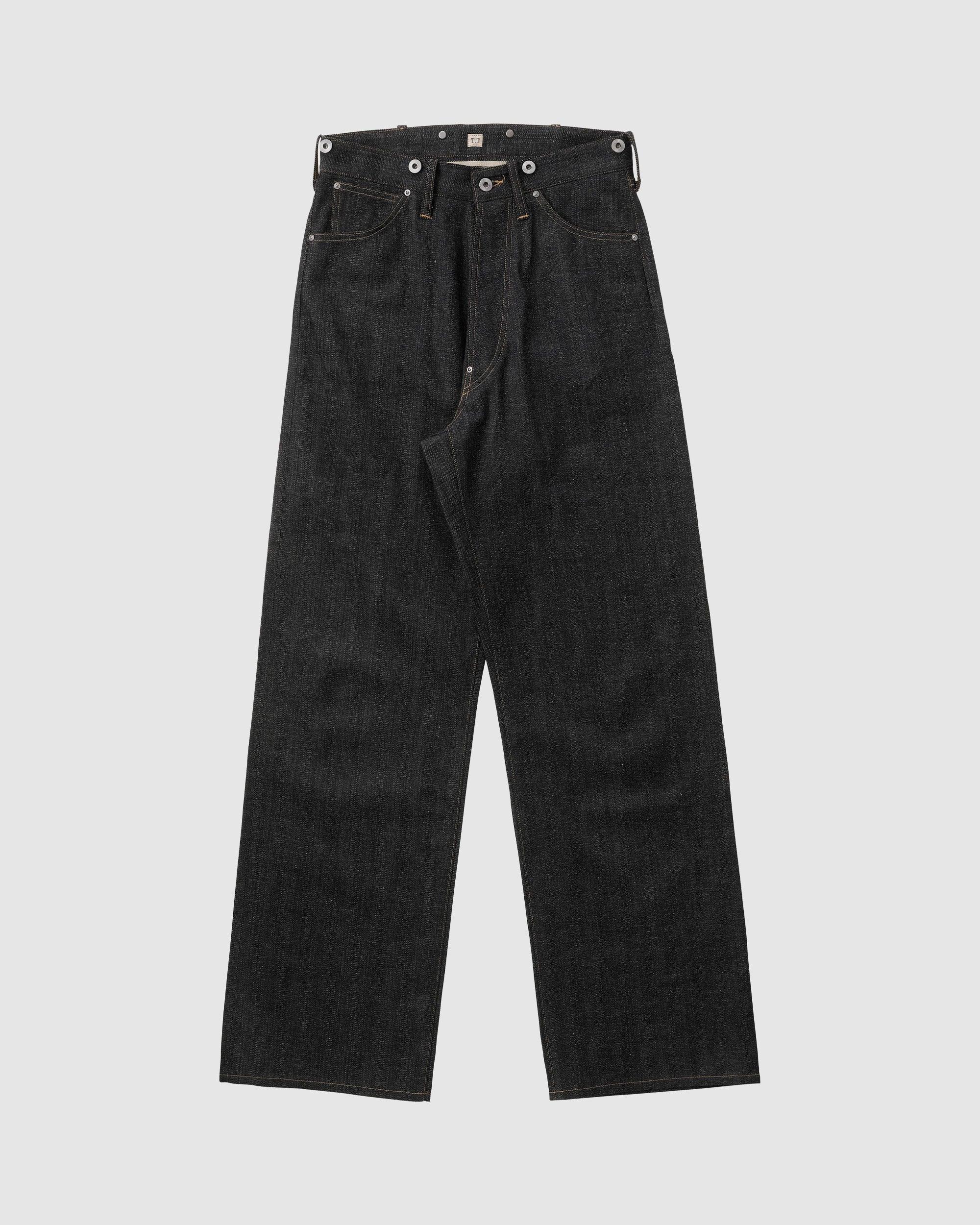 Lot.704 Denim Trousers C.1920's Raw Indigo - Image 3