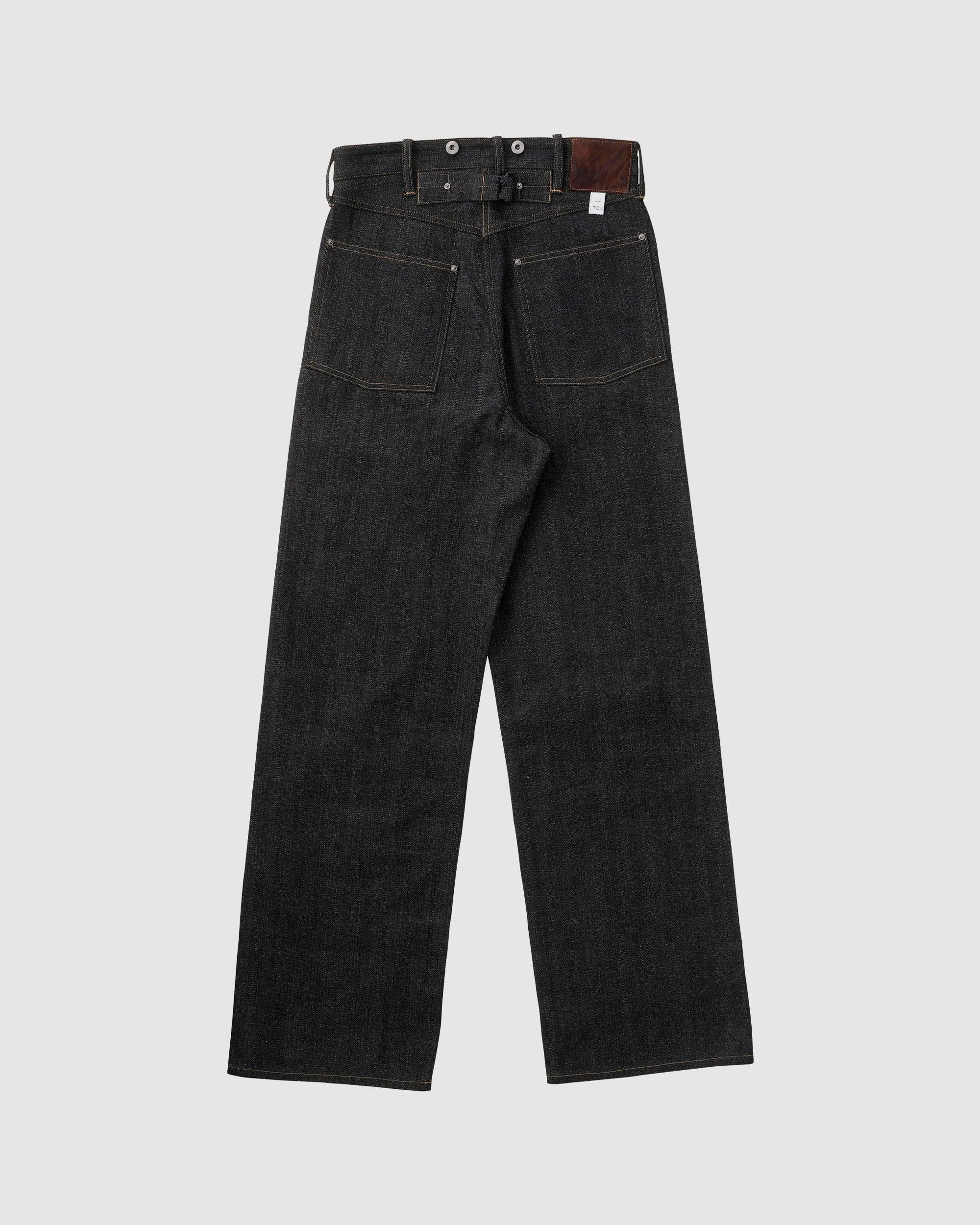 Lot.704 Denim Trousers C.1920's Raw Indigo - Image 4