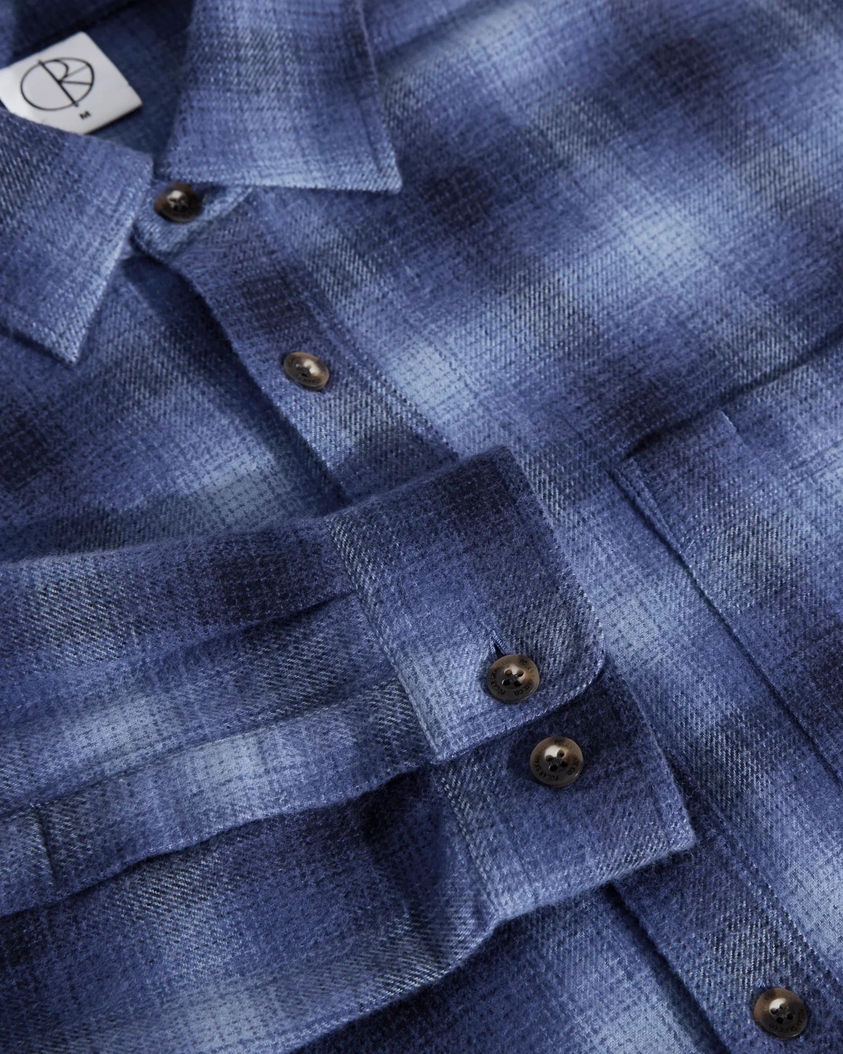 Mitchell Shirt Blue Shadow Check - Image 3