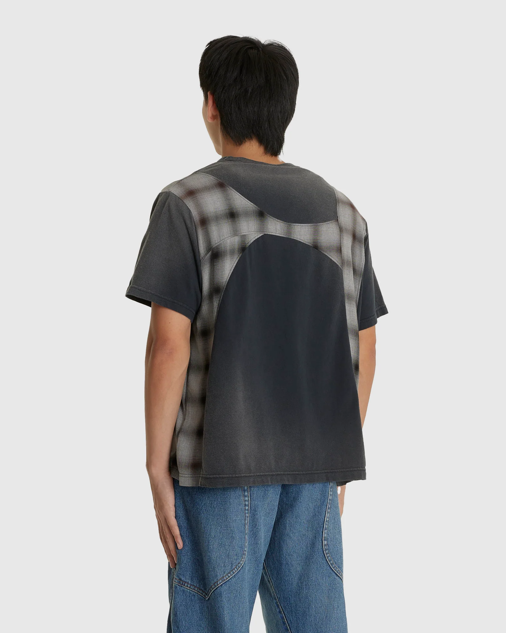 Patchworked Faded T Shirt - Image 3