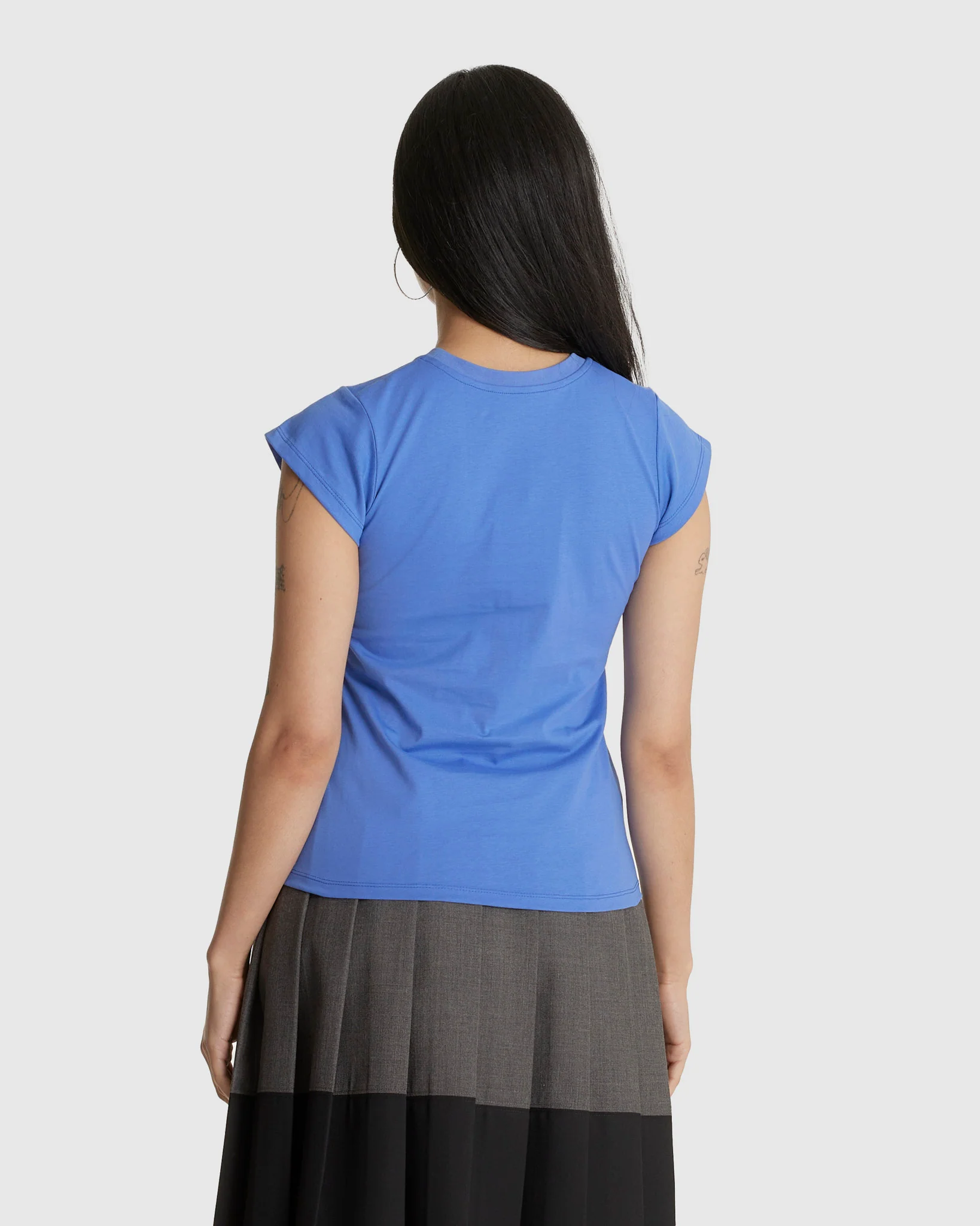 Present Baby Tee Blue - Image 3
