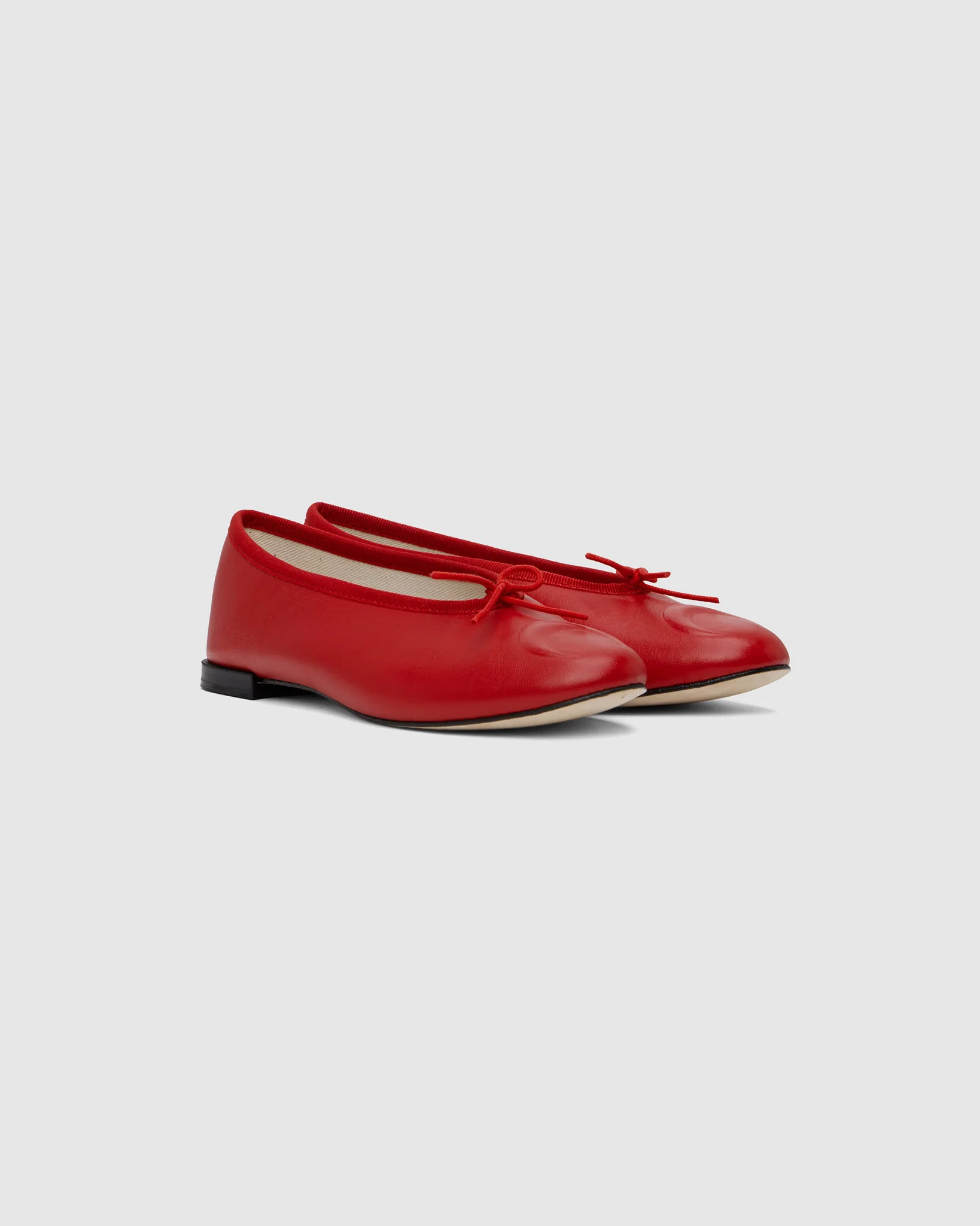 Red Repetto Edition Lilouh Soft Nappa Ballerina Flat - Image 2