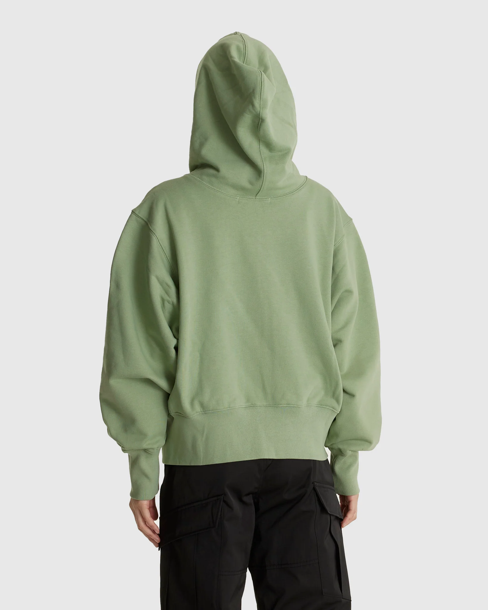 Reverse RH Zip Up Hoodie Tokyo Green (W) - Image 3