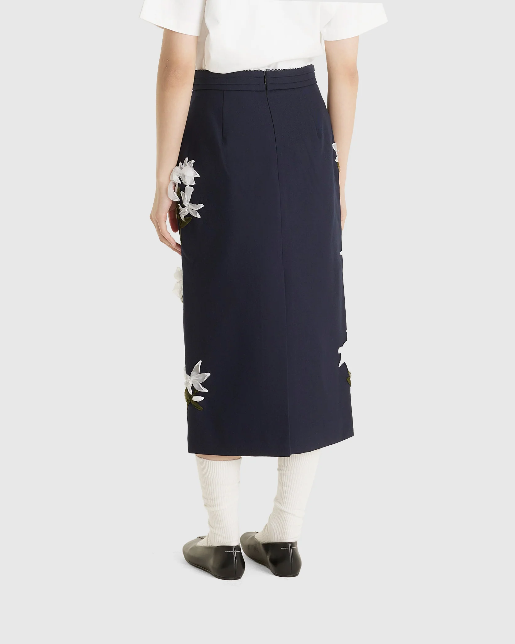 Ribbon Jacquard Skirt - Image 3