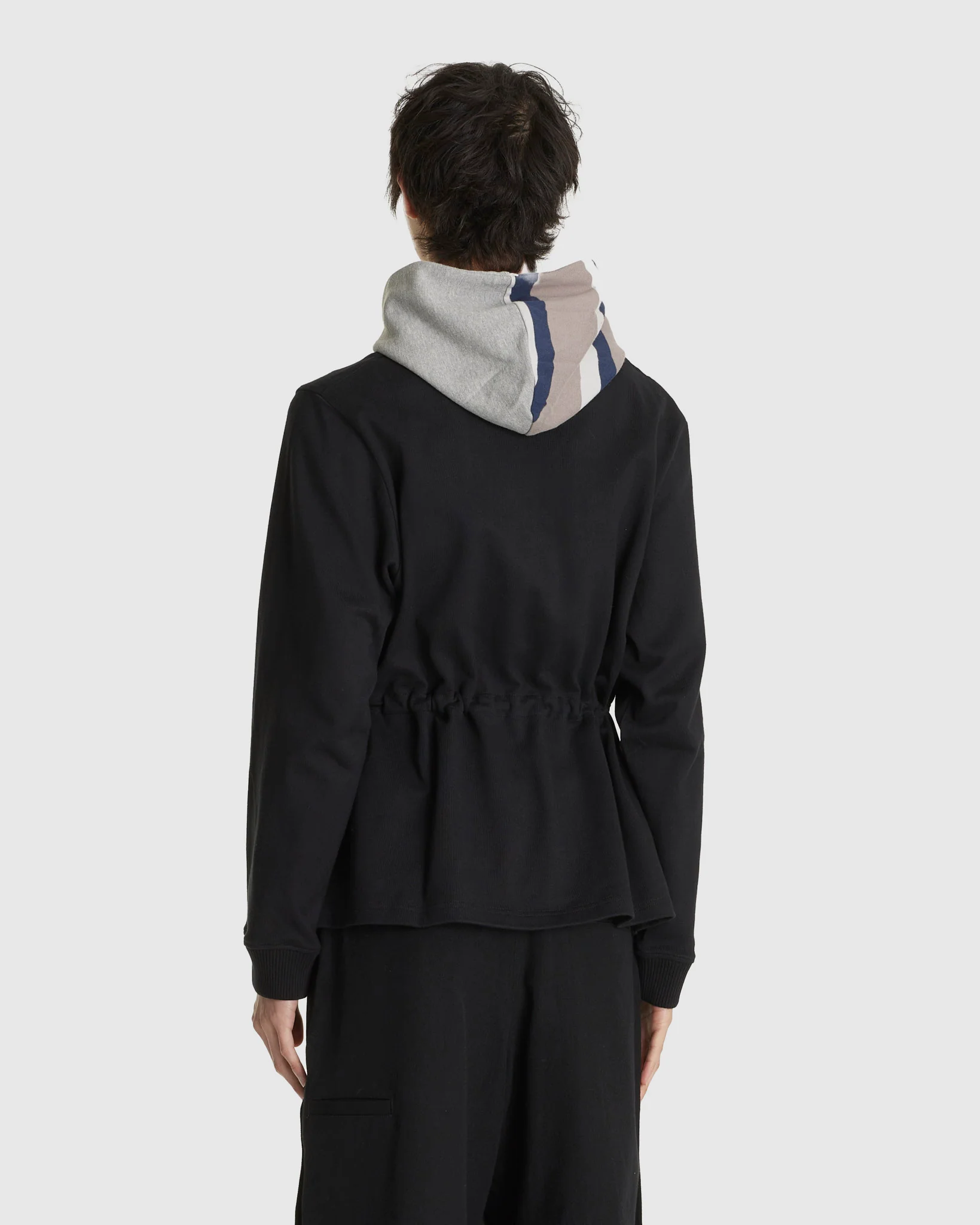 Rugby Hoodie Black - Image 3