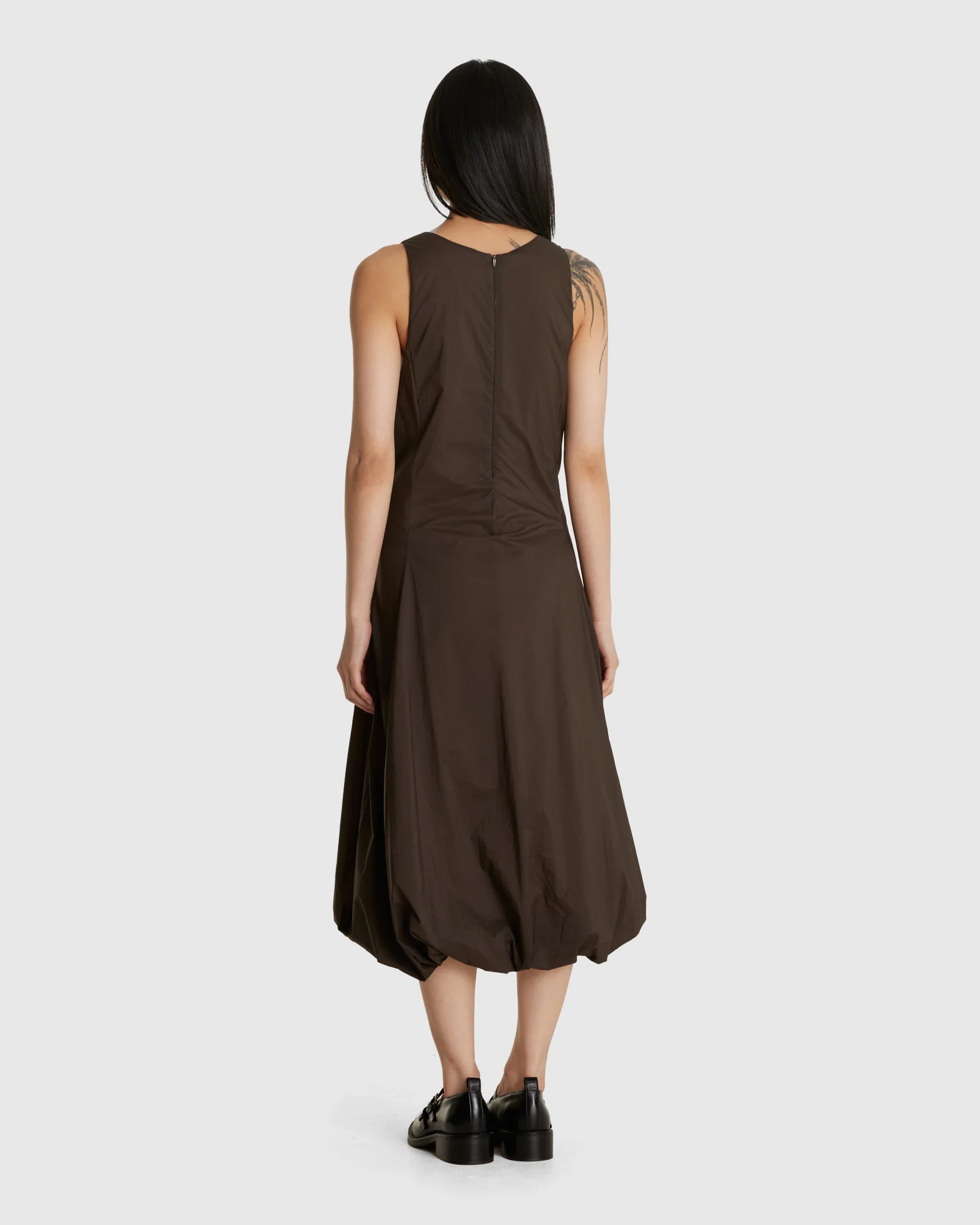 Sheer Padded Volume Dress - Image 3
