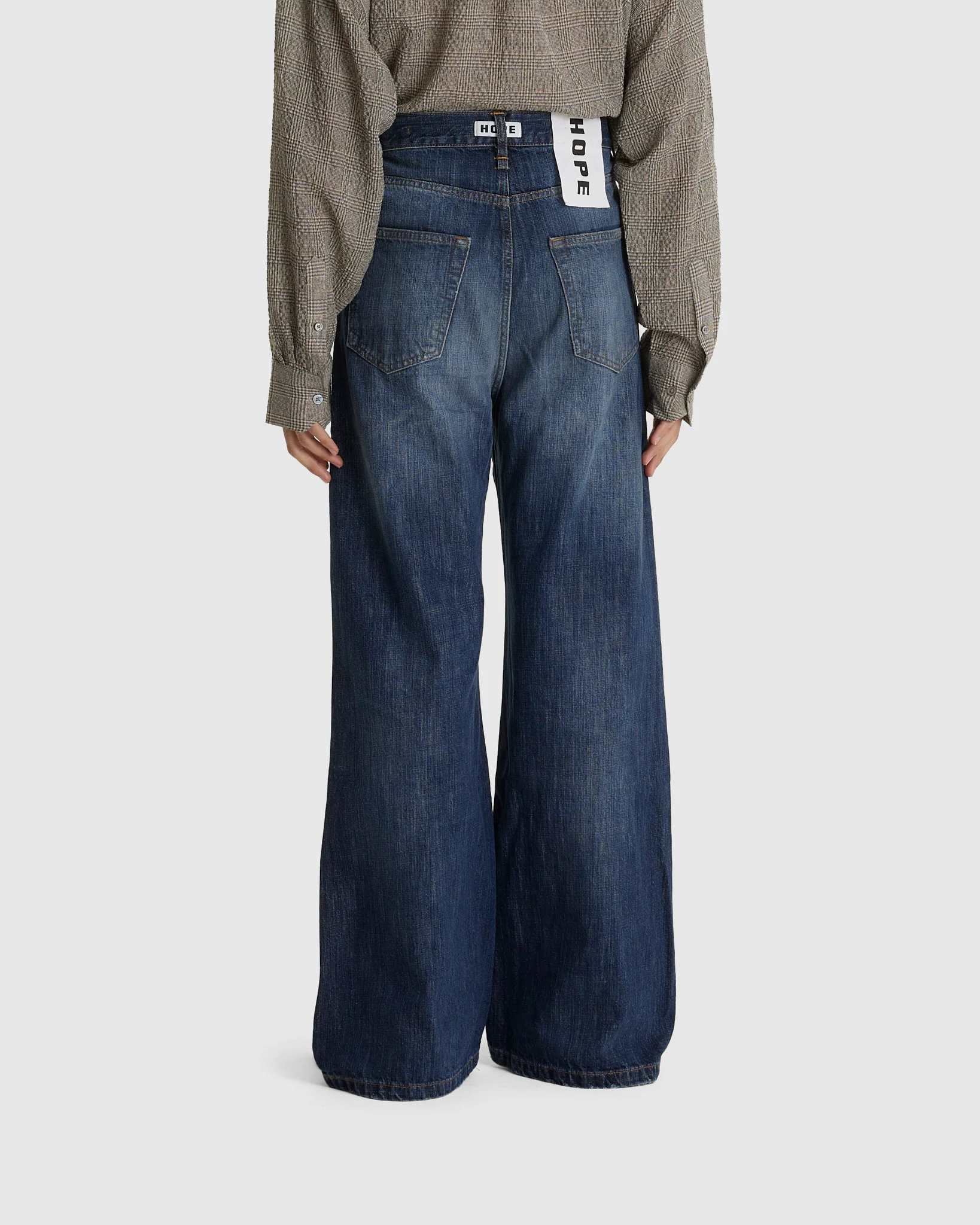Skid Jeans Streaky Dark Blue - Image 3