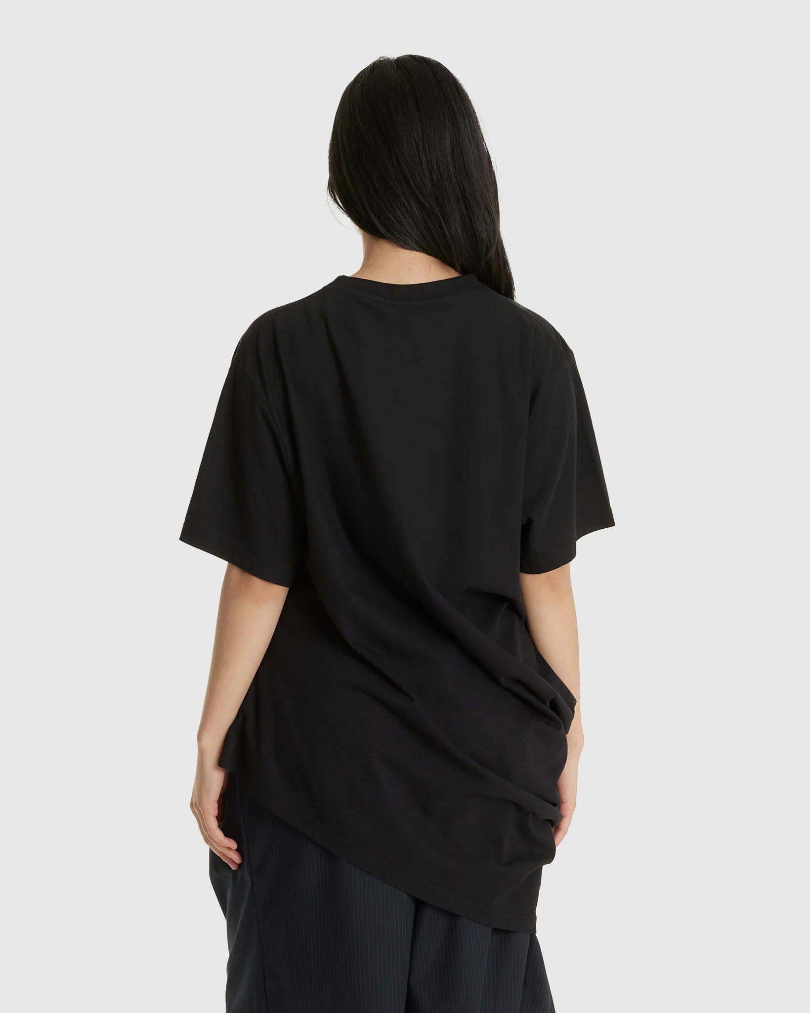 Topsy Turvy Tee Black (W) - Image 3