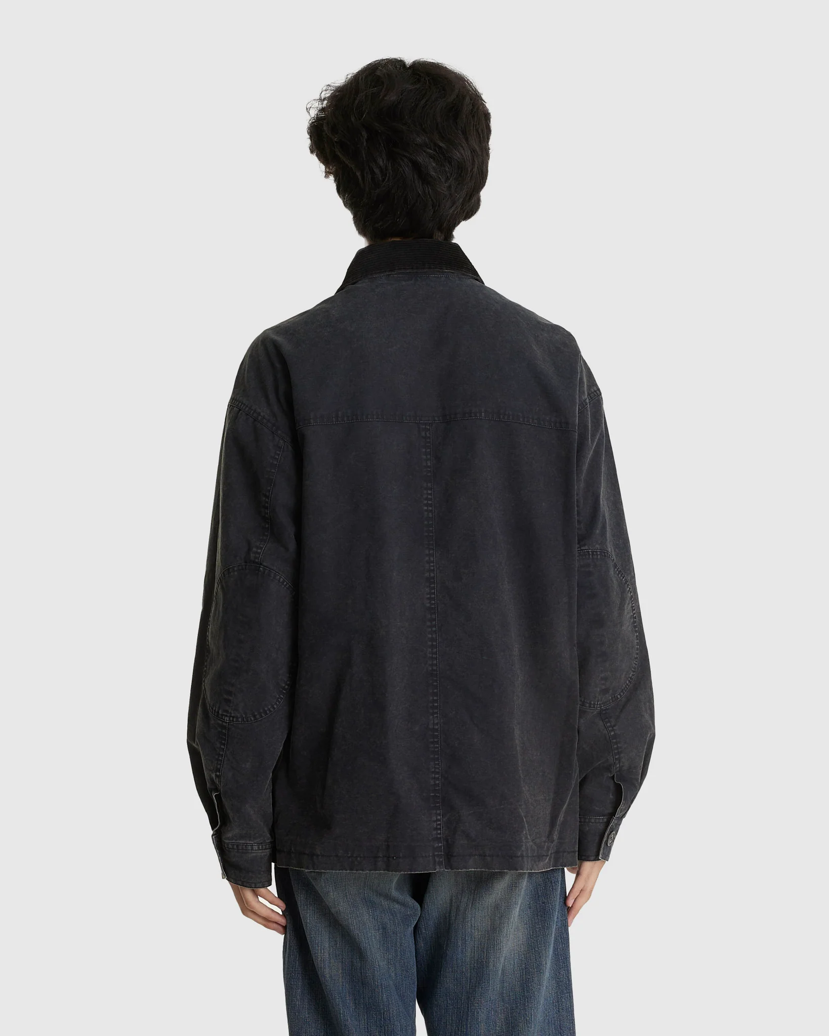 Travis Jacket Faded Black - Image 3