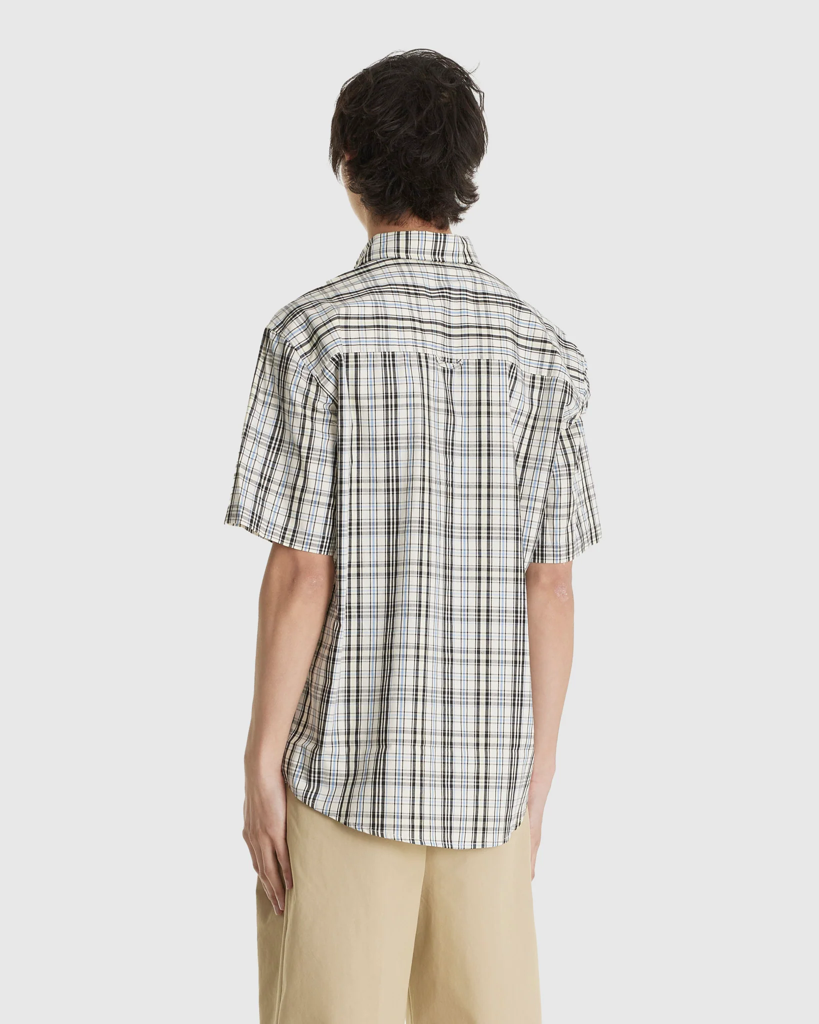 Twisted Pocket SS Check Shirt - Image 3
