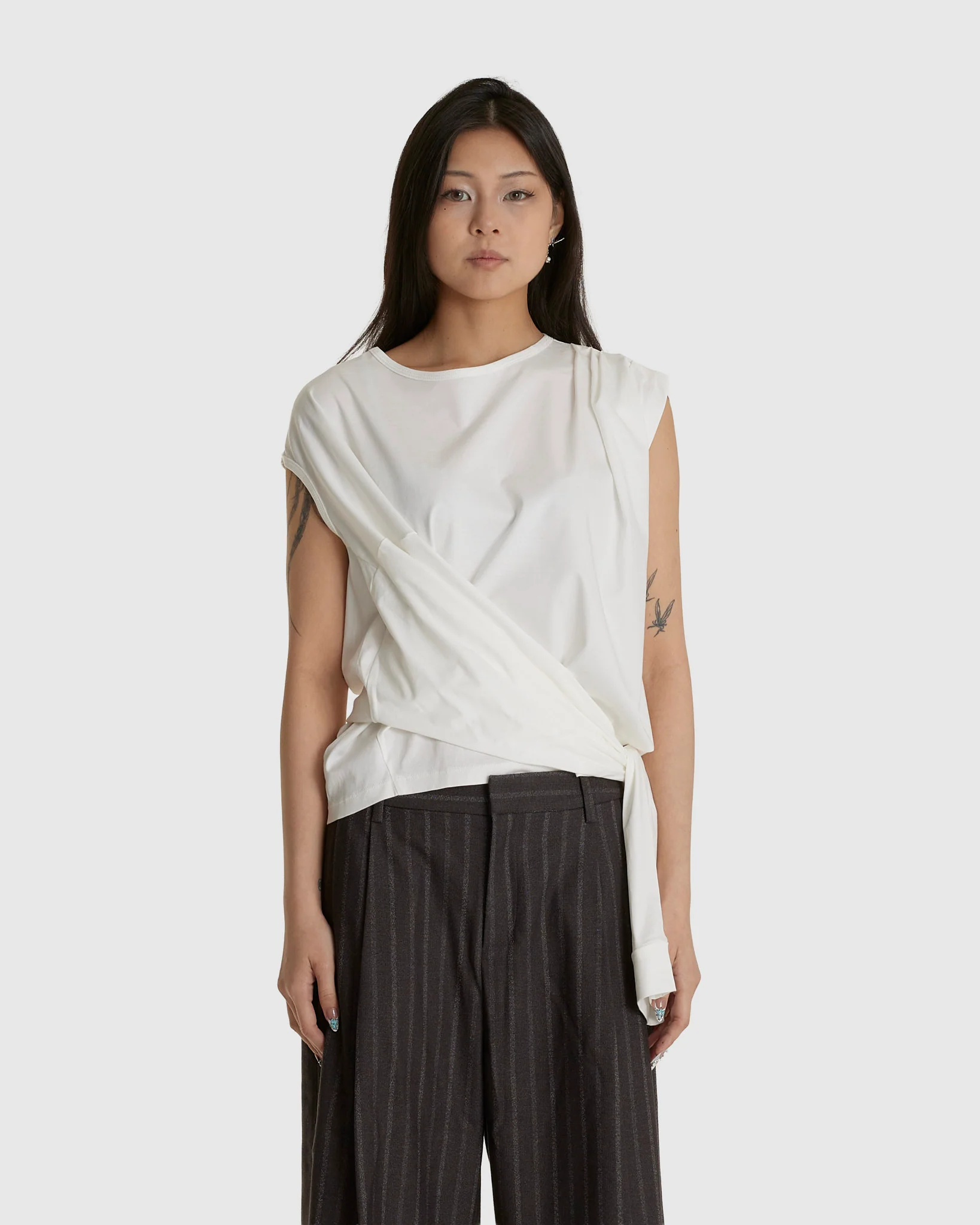 Twisted Tee Shirt White