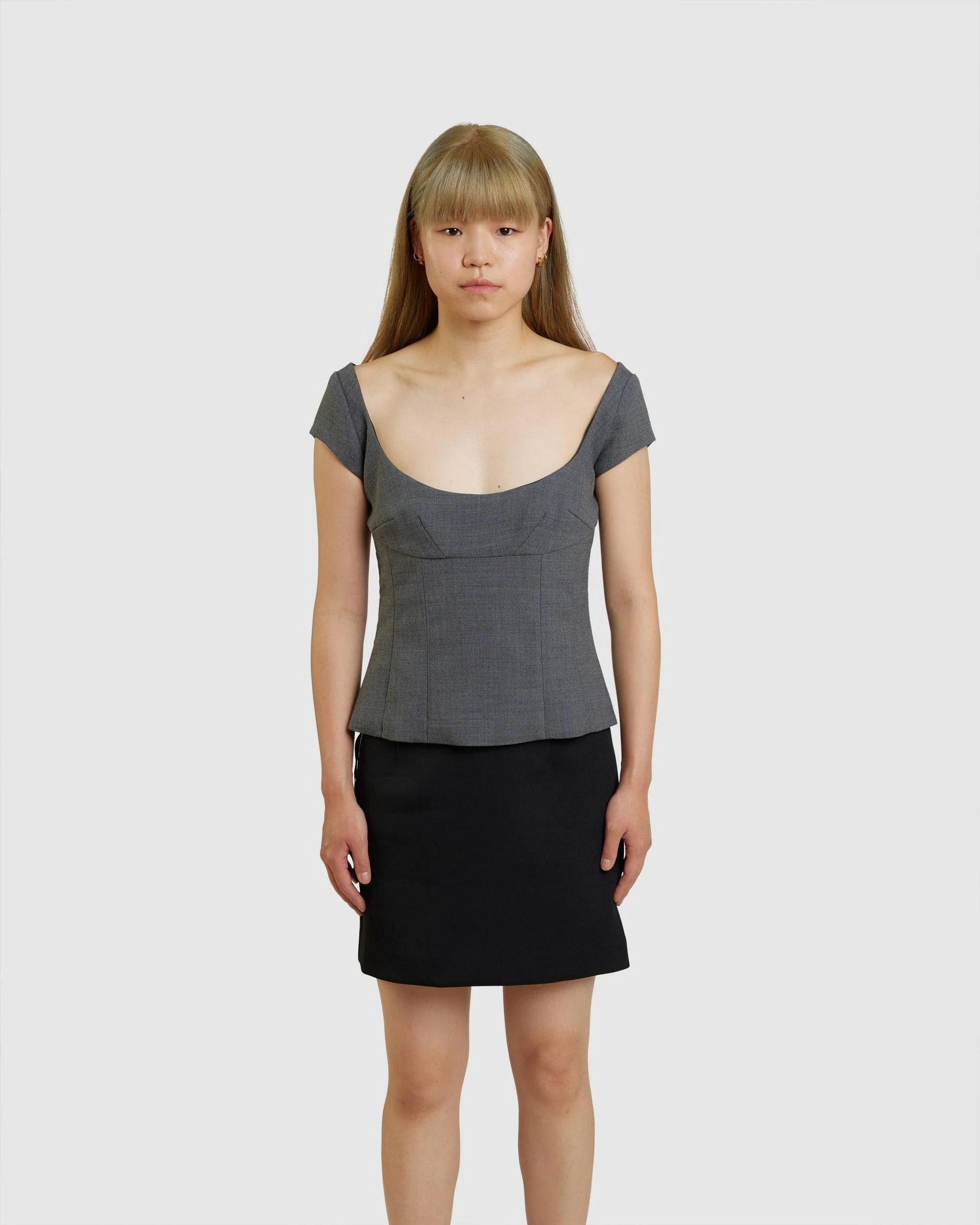 Wool Blend Corselette