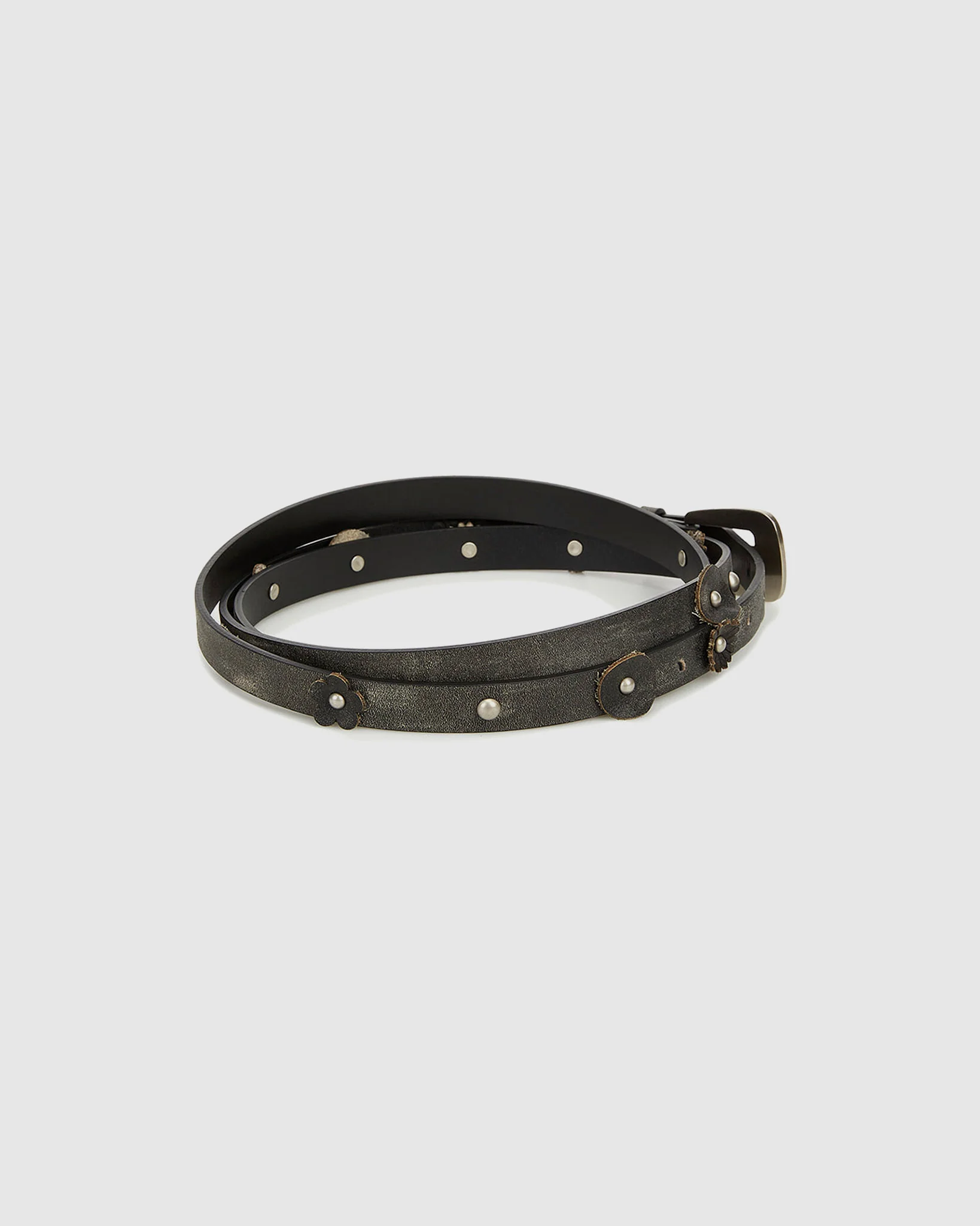 Wrap Around Flower Stud Belt - Image 2